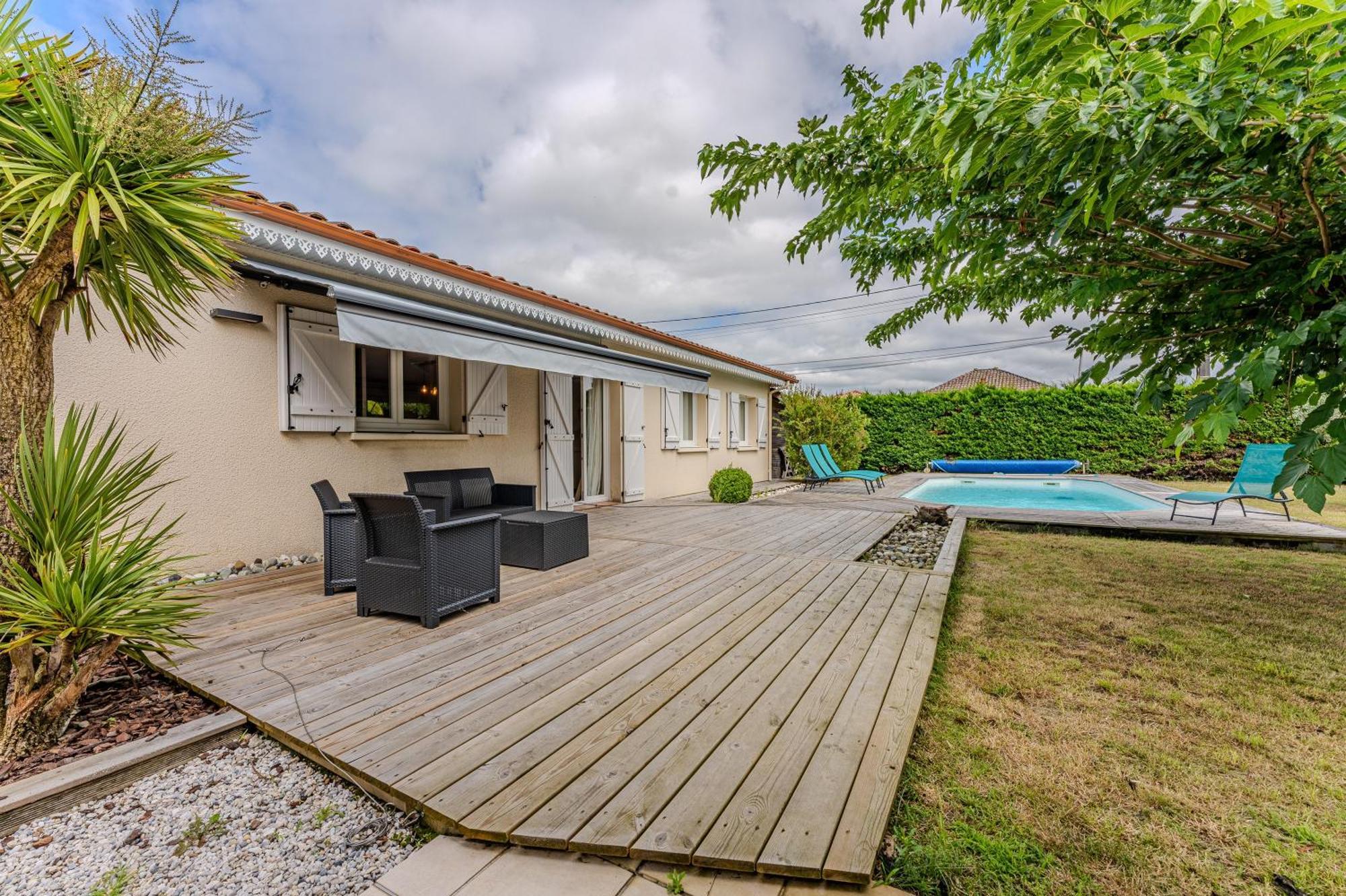 Hébergement de vacances La Boheme Du - Maison Climatisee Avec Piscine La Teste-de-Buch